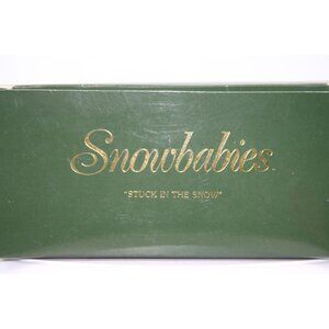 Dept 56 Snowbabies  -  Stuck in the Snow